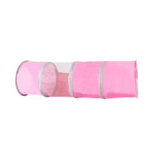 Outdoor Training Interactive Pink Play Toy For Cat Unique Pet Tunnel